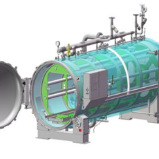 Паровой ротационный автоклав - Птицеводство. Оборудование Kaleter для промышленного содержания птицы. 