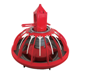 Премиальная кормушка 339mm - Птицеводство. Оборудование Kaleter для промышленного содержания птицы. 