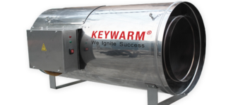 Тепловые пушки на природном (магистральном) газе KEYWARM KWFP - Птицеводство. Оборудование Kaleter для промышленного содержания птицы. 