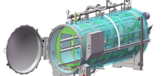 Паровой ротационный автоклав - Птицеводство. Оборудование Kaleter для промышленного содержания птицы. 