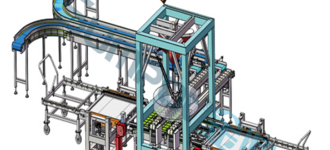 Стандартная автоматическая система загрузки и разгрузки пакетов - Птицеводство. Оборудование Kaleter для промышленного содержания птицы. 
