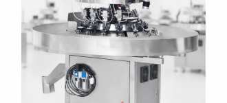 Лазерный комбинированный станок для дебикирования клюва и вакцинации суточных цыплят 2-х тактный. - Птицеводство. Оборудование Kaleter для промышленного содержания птицы. 