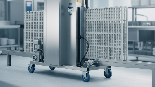 Установка для мойки решётчатых настилов - Птицеводство. Оборудование Kaleter для промышленного содержания птицы. 