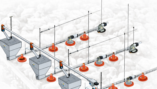 Система кормления - Птицеводство. Оборудование Kaleter для промышленного содержания птицы. 