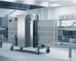 Автоматическая мойка решётчатых настилов: Чистота и эффективность на новом уровне! - Птицеводство. Оборудование Kaleter для промышленного содержания птицы. 